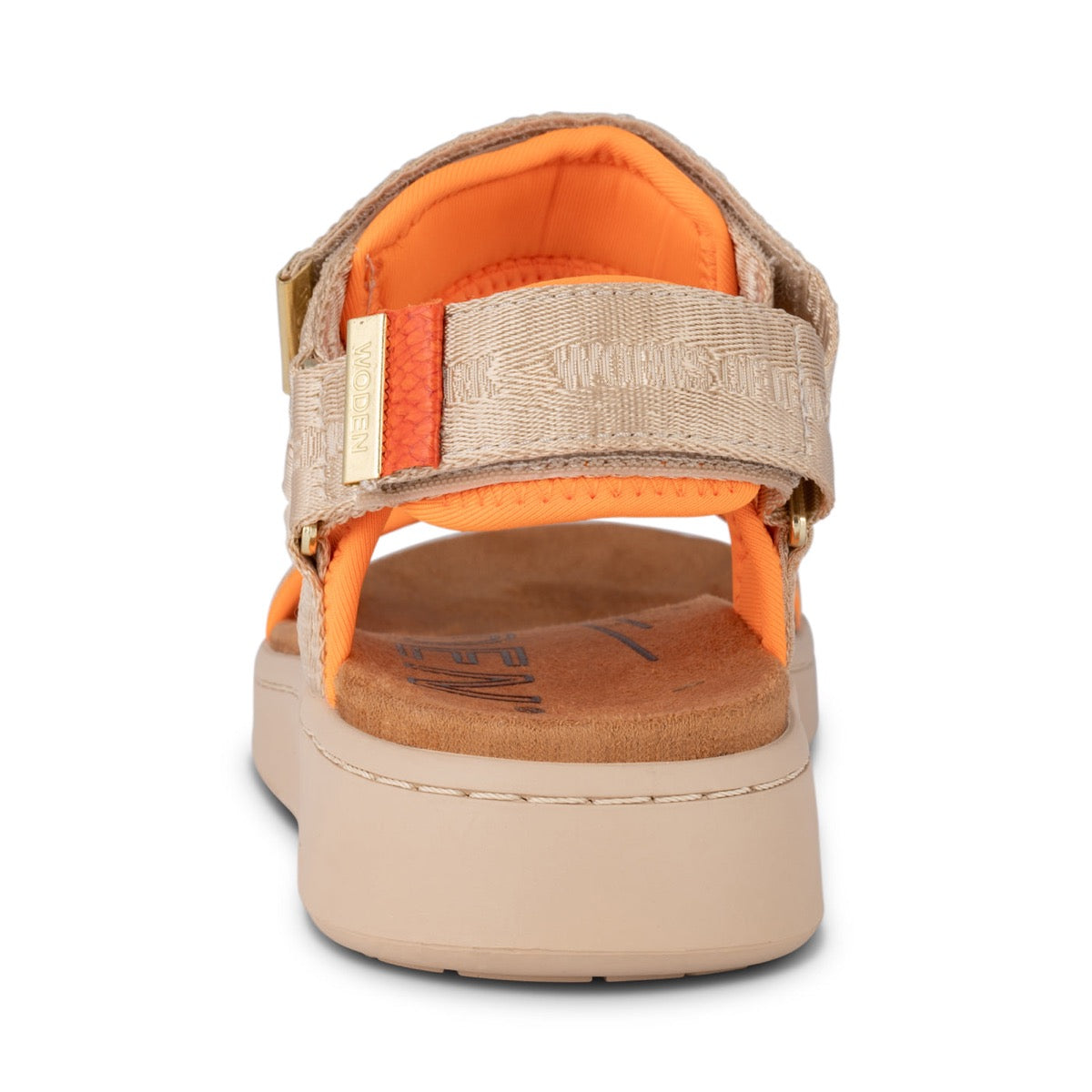 WODEN Line Heritage Sandal Coffee Cream