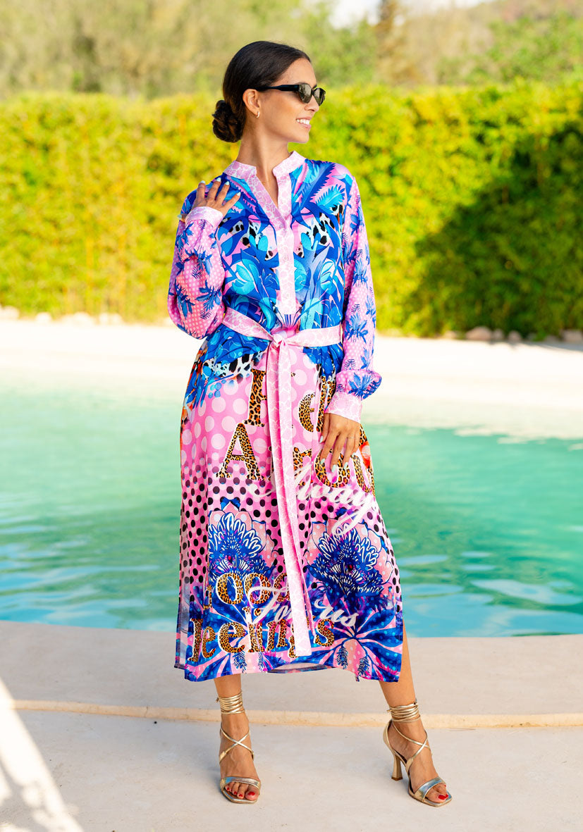 MISS GOODLIFE Midi Kjole Hello Amour