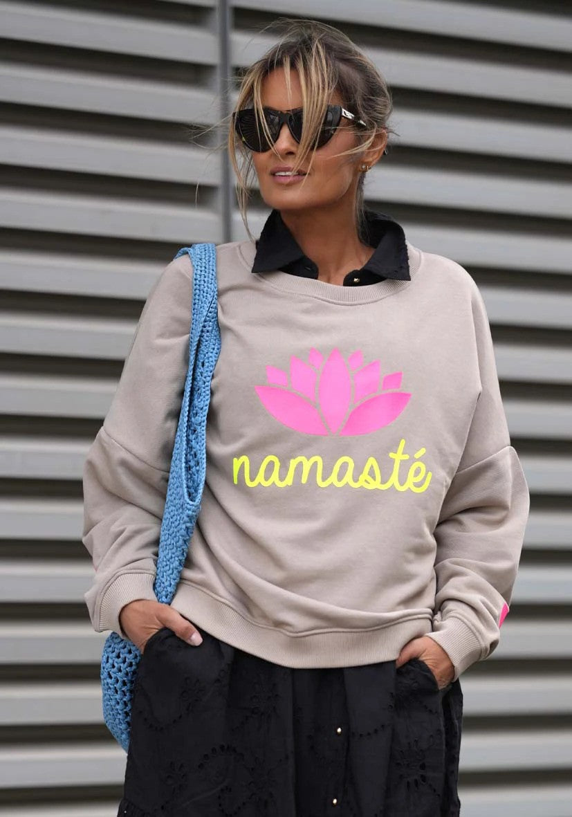 MISS GOODLIFE Double Namaste Roundneck Sand Pink
