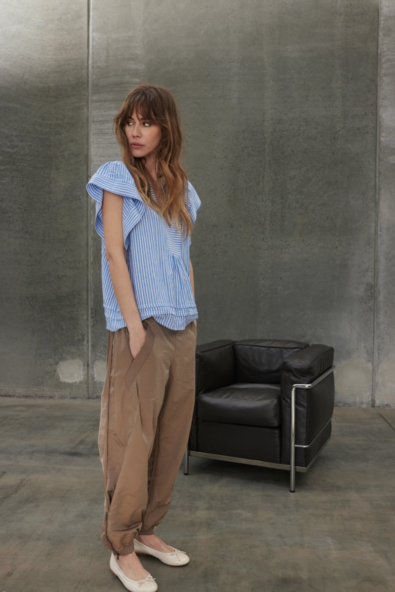 GOSSIA MOLLIEGO Bukser Dark Camel Brun