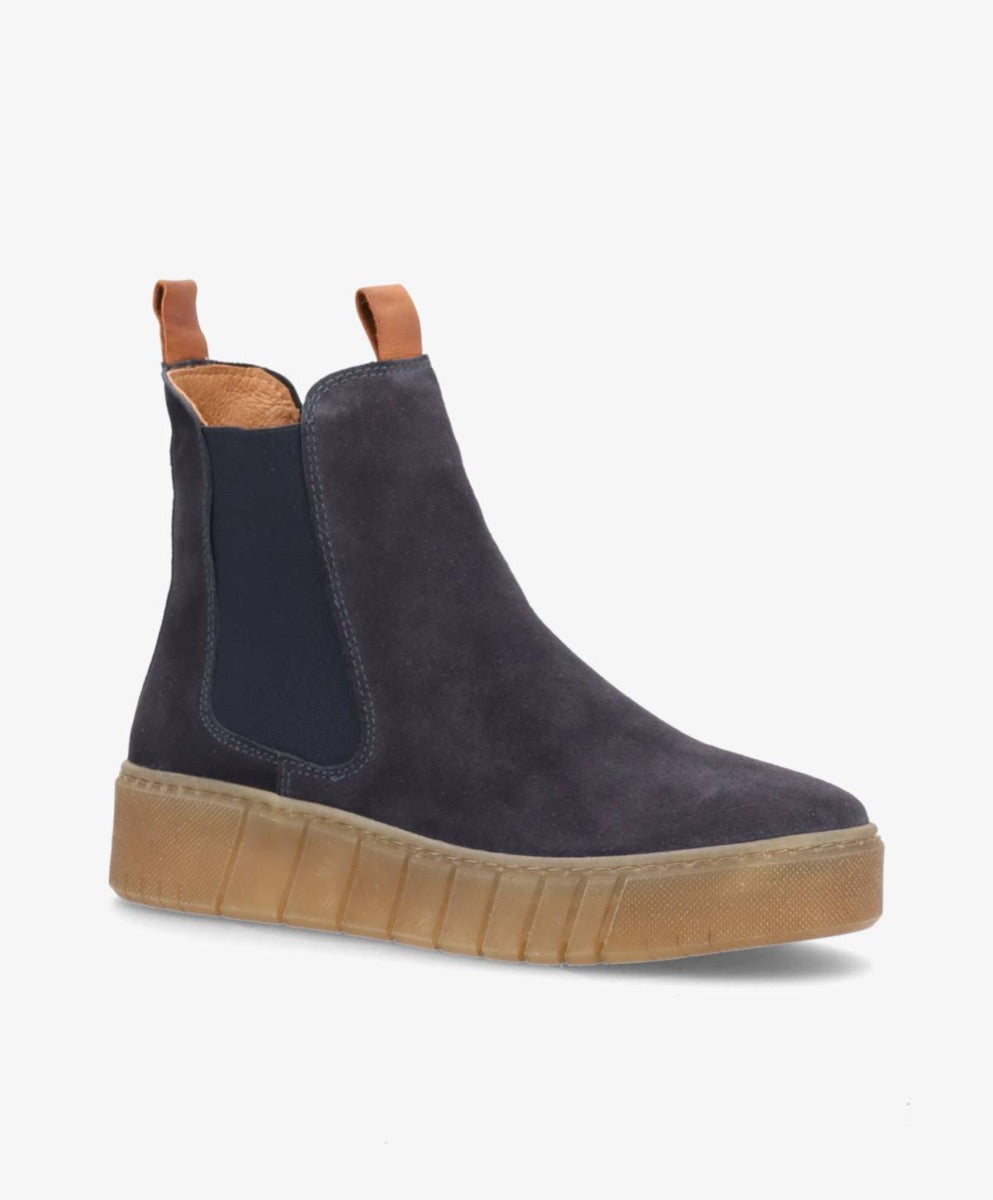 ShoeDesign MOOVED Læder Støvle Blå