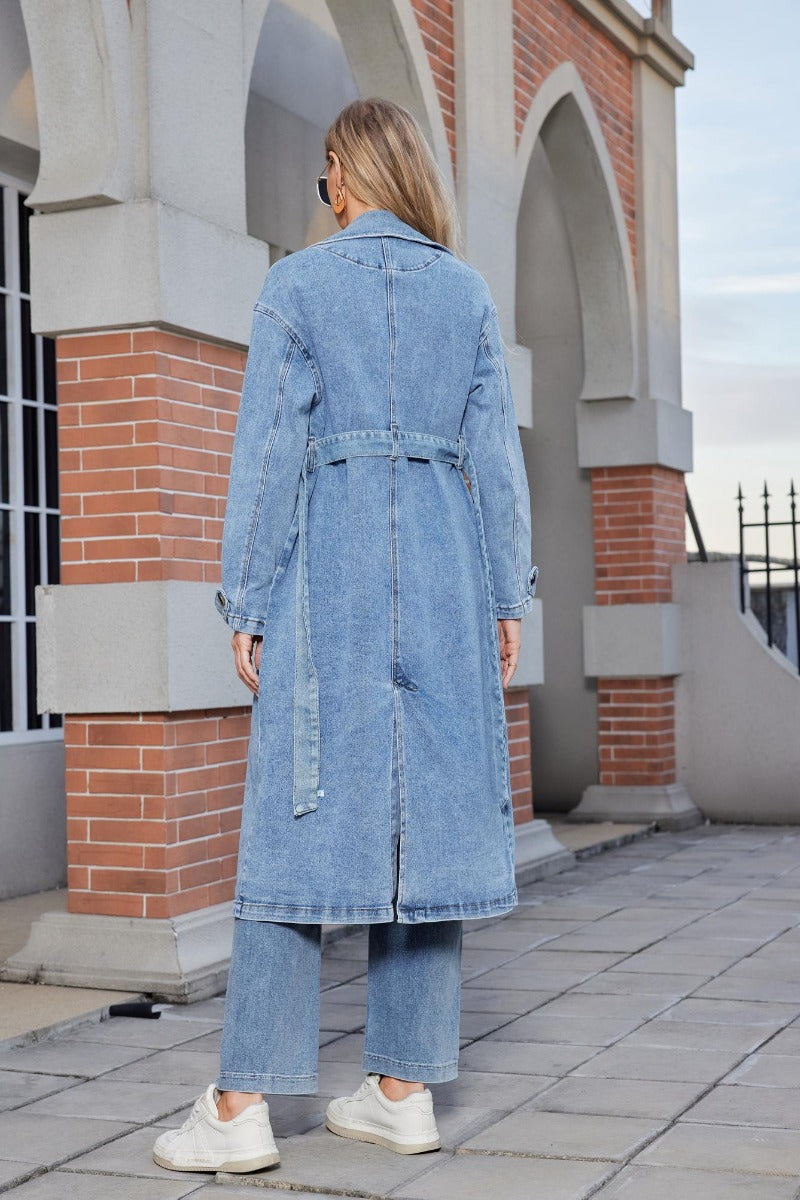 Jewelly Jakke Denim Lys Blå