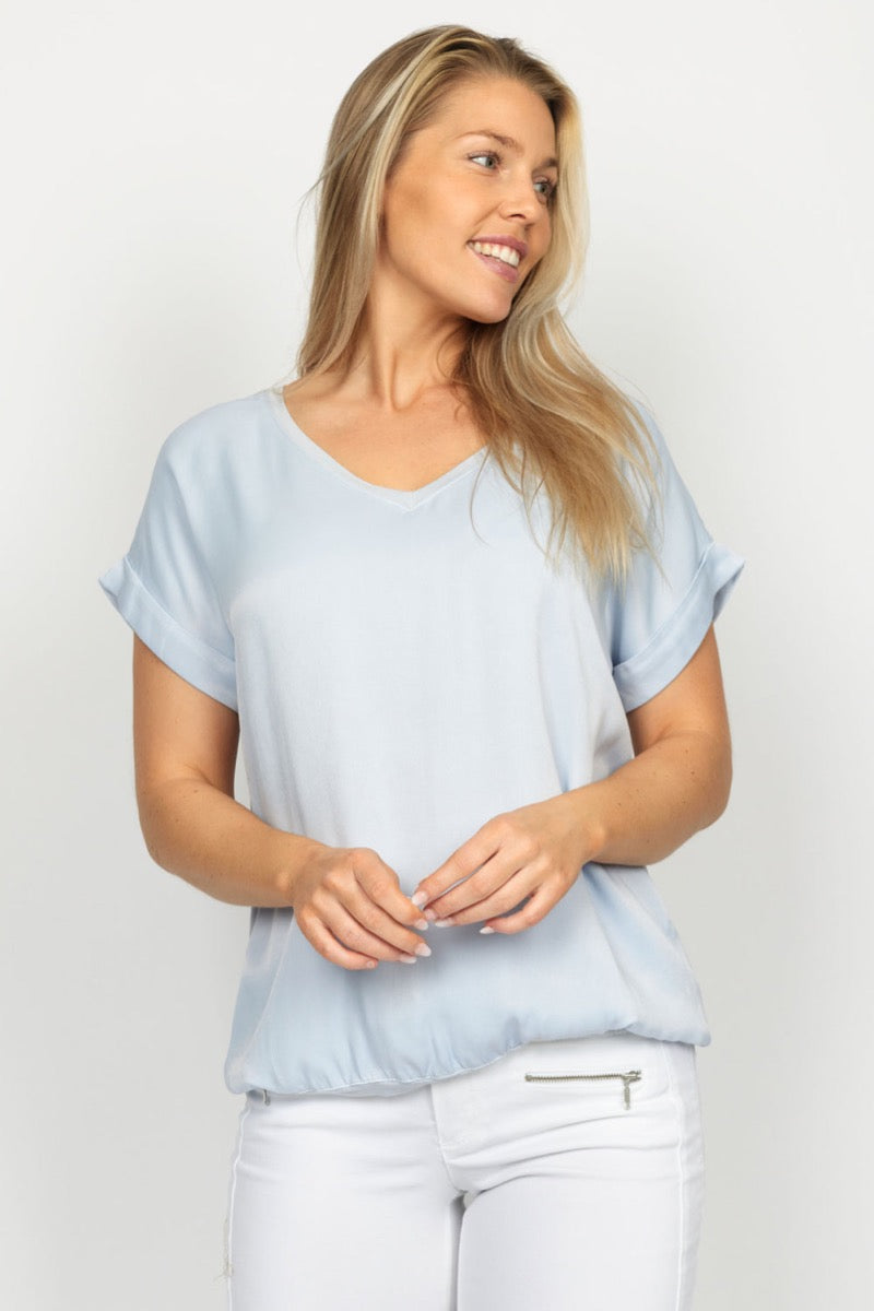 2 Biz Mumbaia Bluse Blå