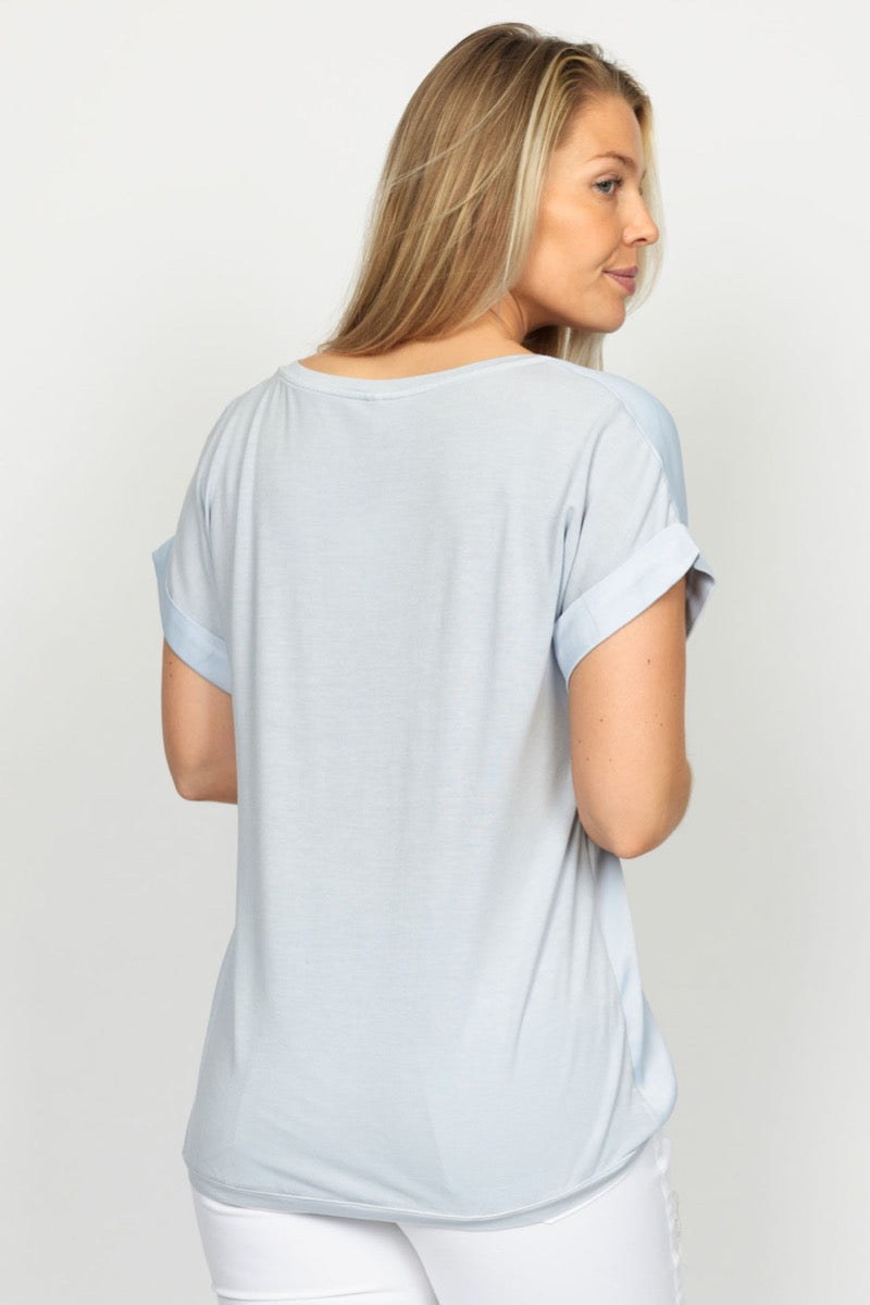 2 Biz Mumbaia Bluse Blå
