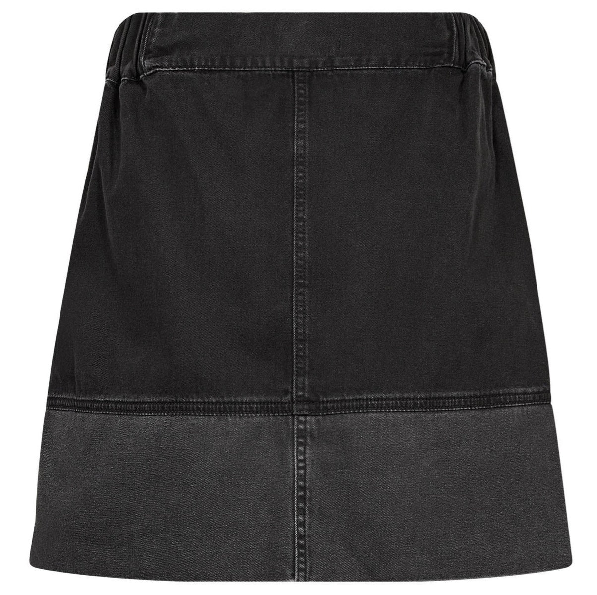 GOSSIA NanneGO Nederdel Denim Sort