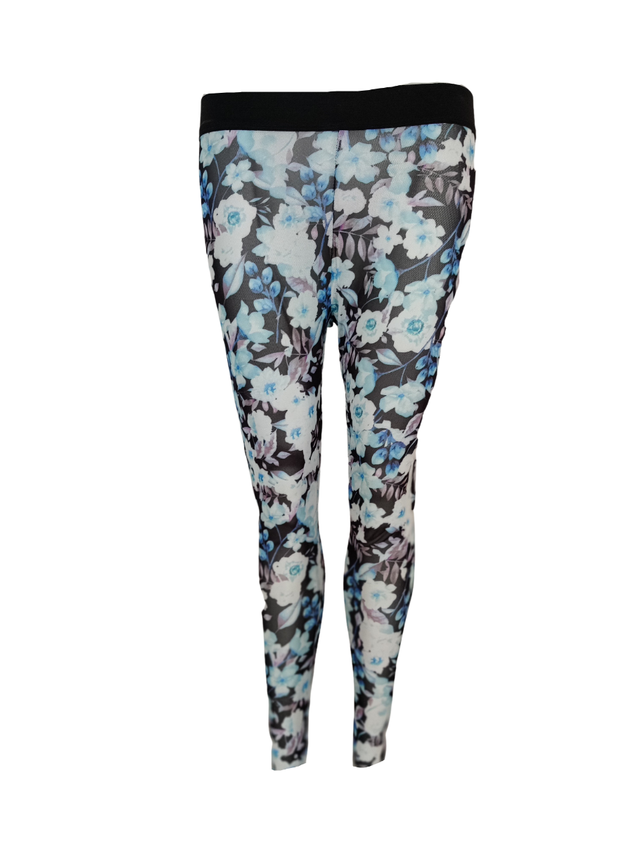 Ofelia Gitte Leggings Blue Flower