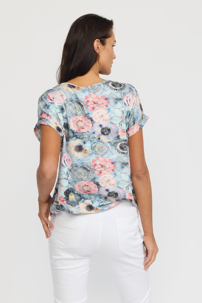 2 Biz Otine Bluse Blå