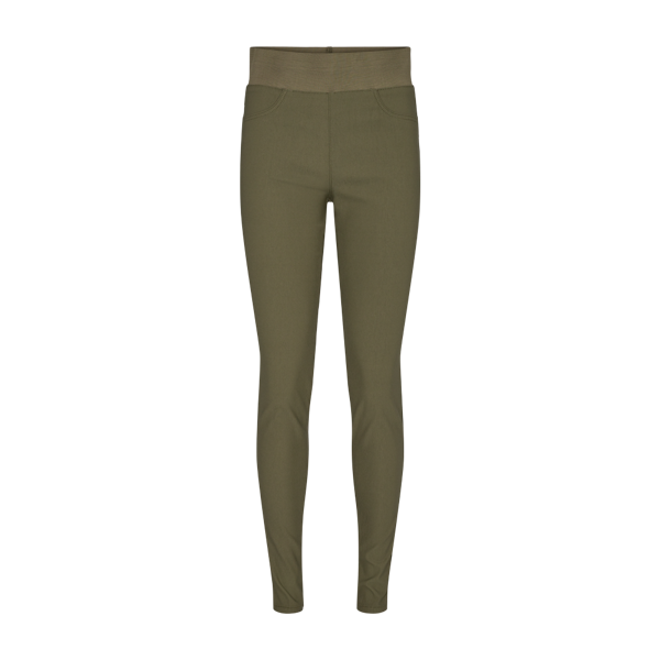 Freequent Shantal Power Buks Olive Night Grøn