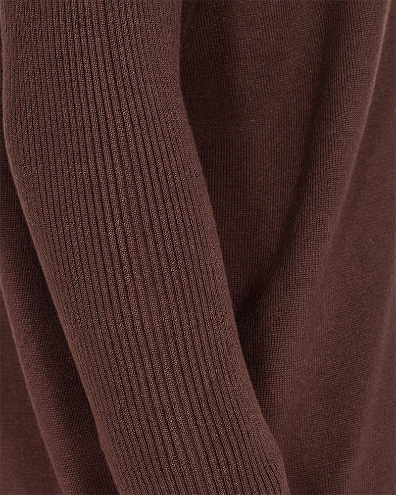 Freequent Jone Pullover Kaffe Brun