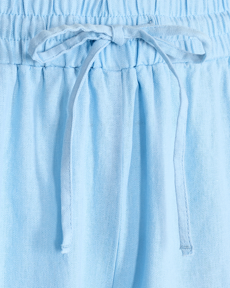 Freequent Lava Ankle Buks Chambray Blå