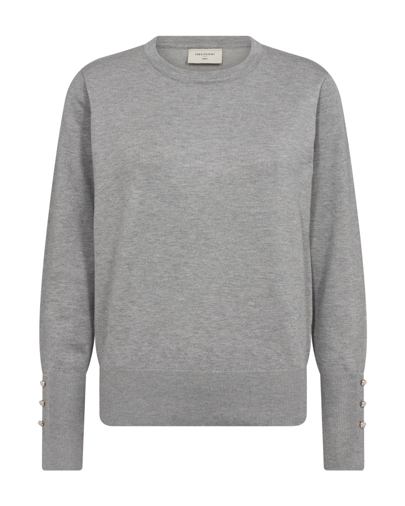 Freequent Katie Pullover Medium Grå