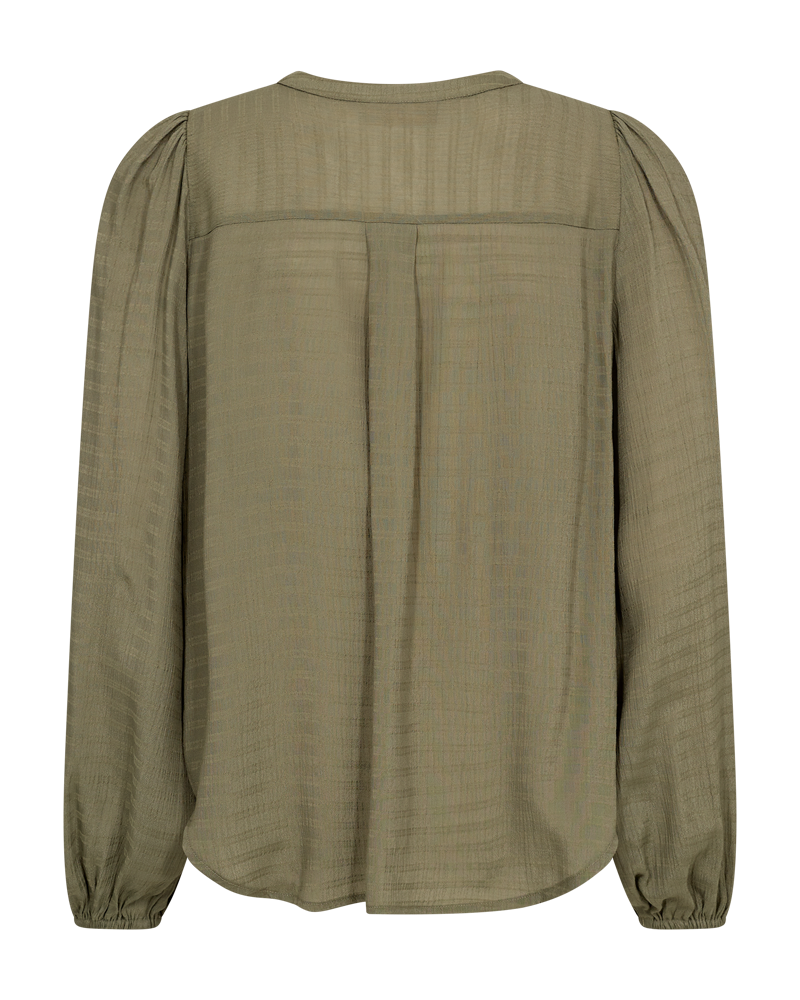 Freequent Shu Bluse Deep Lichen Grøn