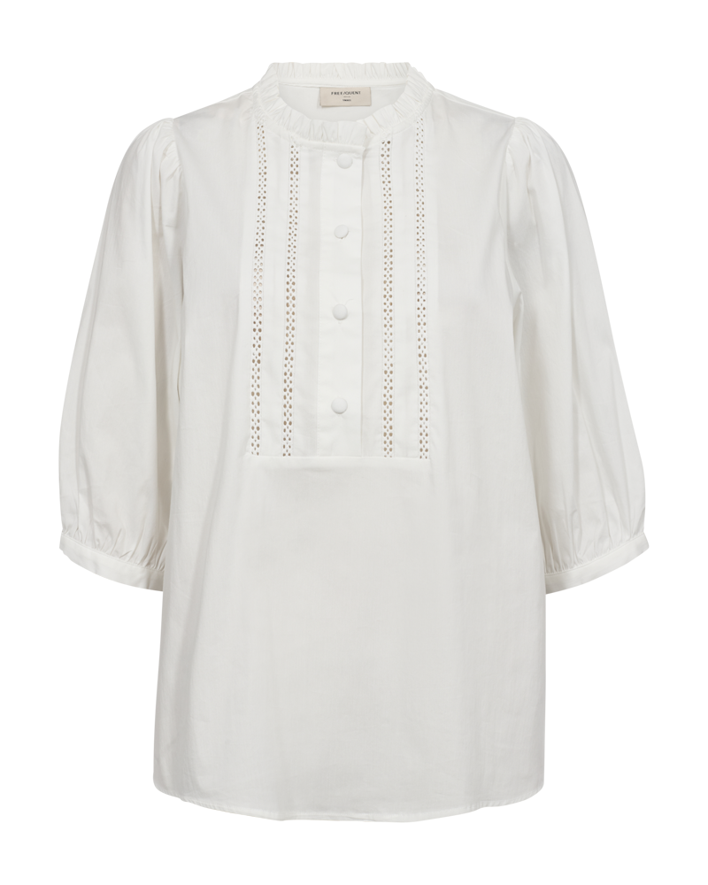 Freequent Boya Bluse Off White