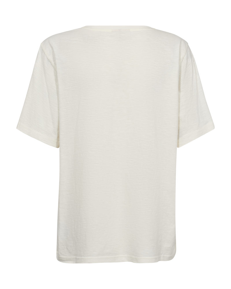 Freequent Azing T-shirt Tofu Creme m Orange