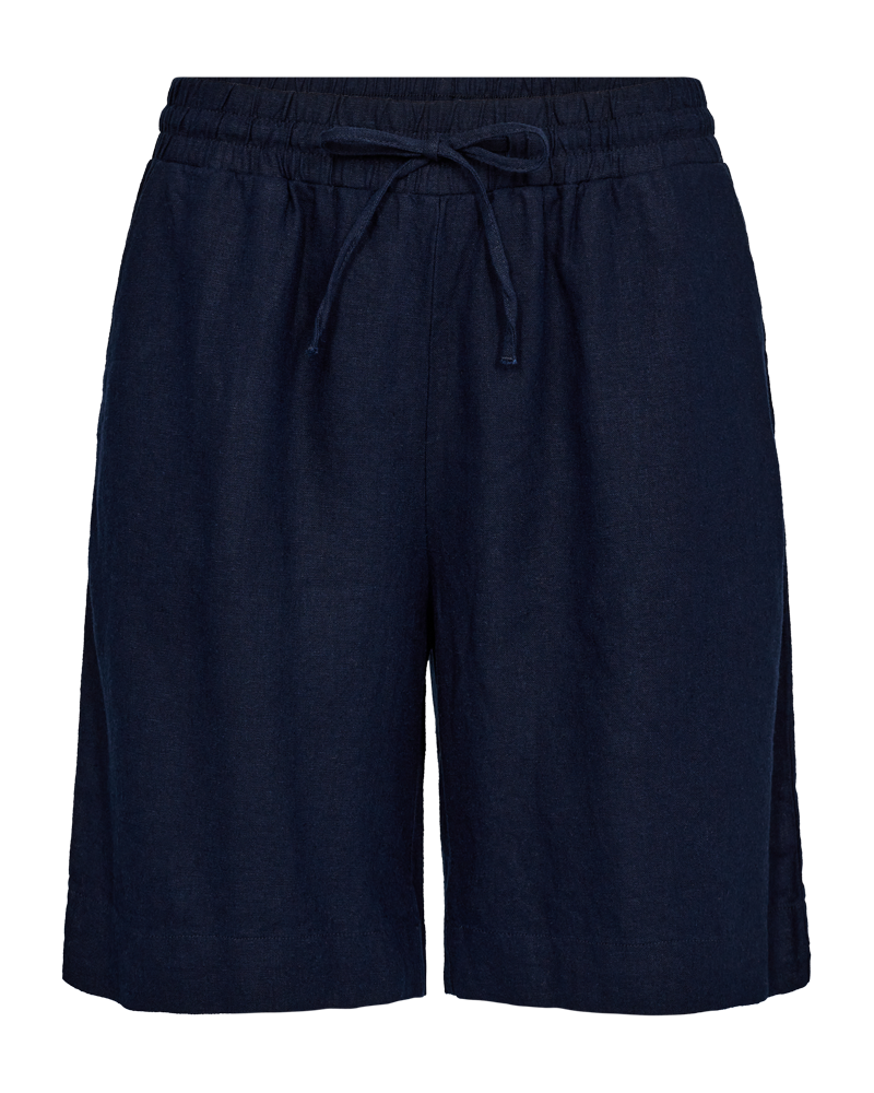 Freequent Lava Shorts Navy Blå