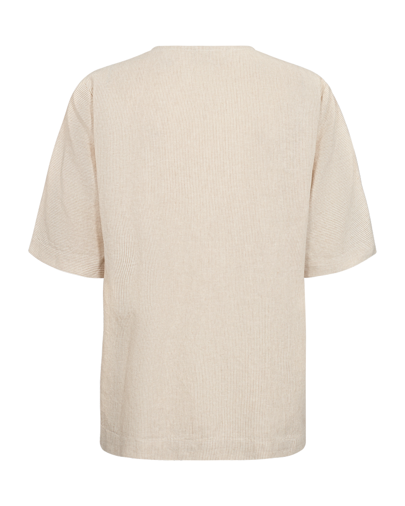 Freequent Lava Bluse Taupe Off White
