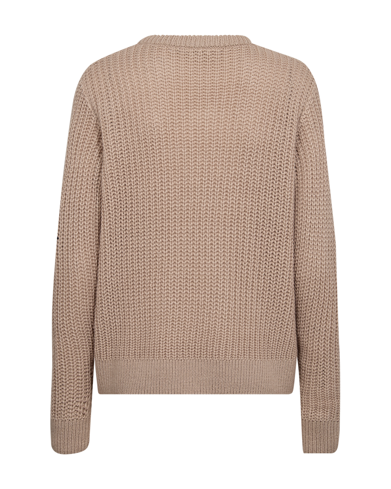 Freequent Cox Pullover Simply Taupe m Sort