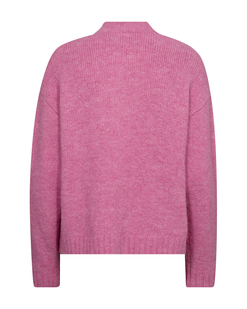 Freequent Louisa Cardigan Fuchsia Pink