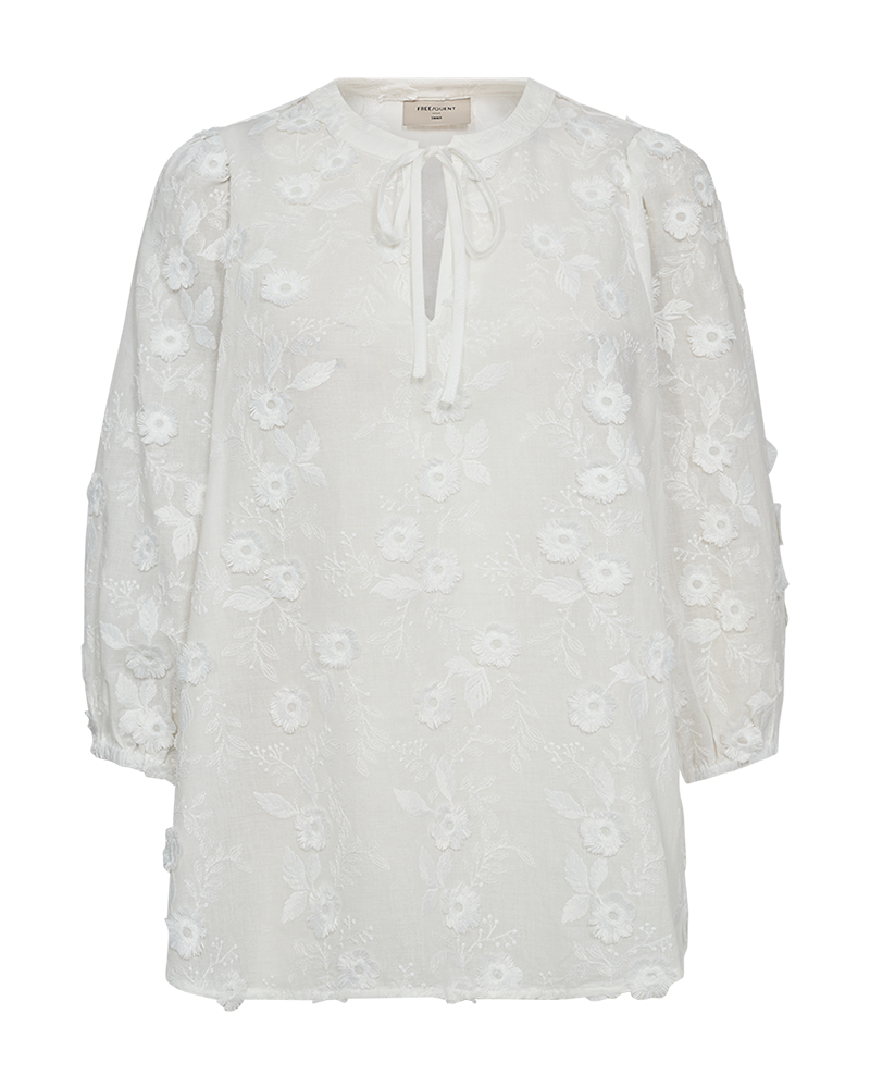 Freequent Darana Bluse Lace Star Off White