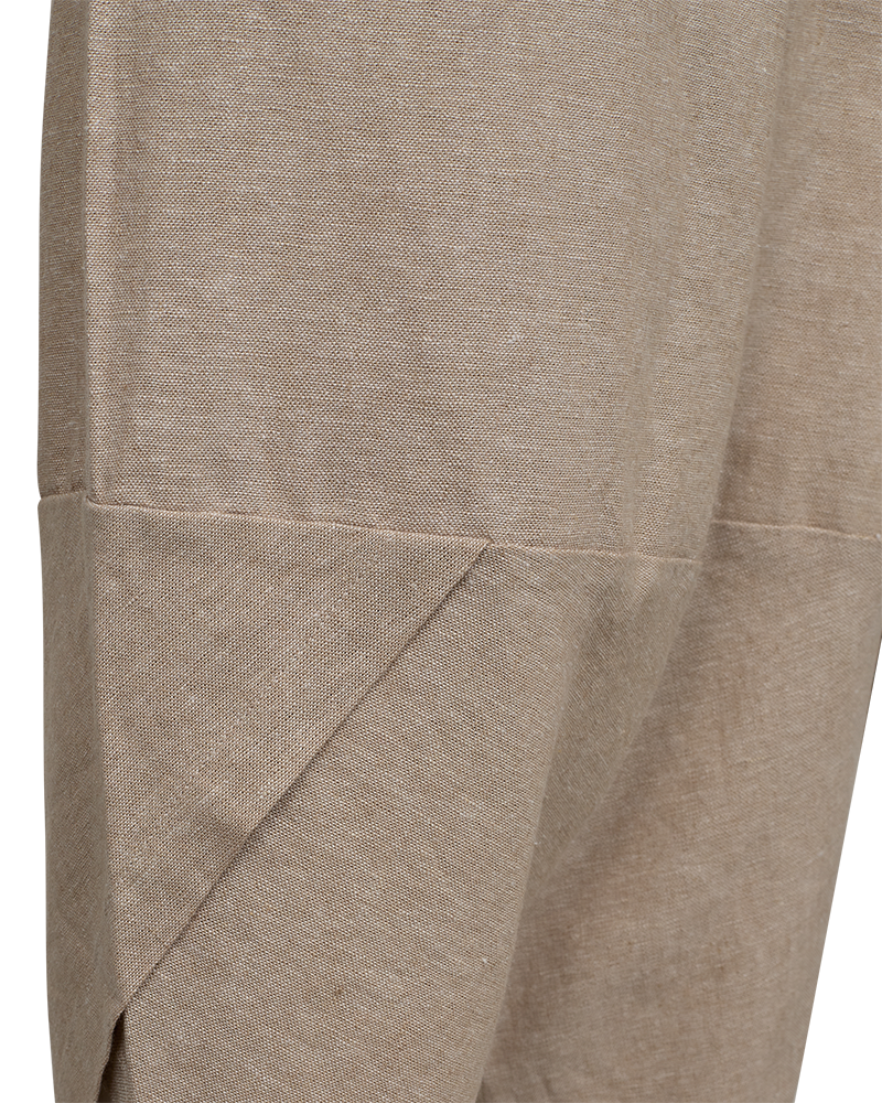 Freequent Lava Ankle Bukser Sand Melange