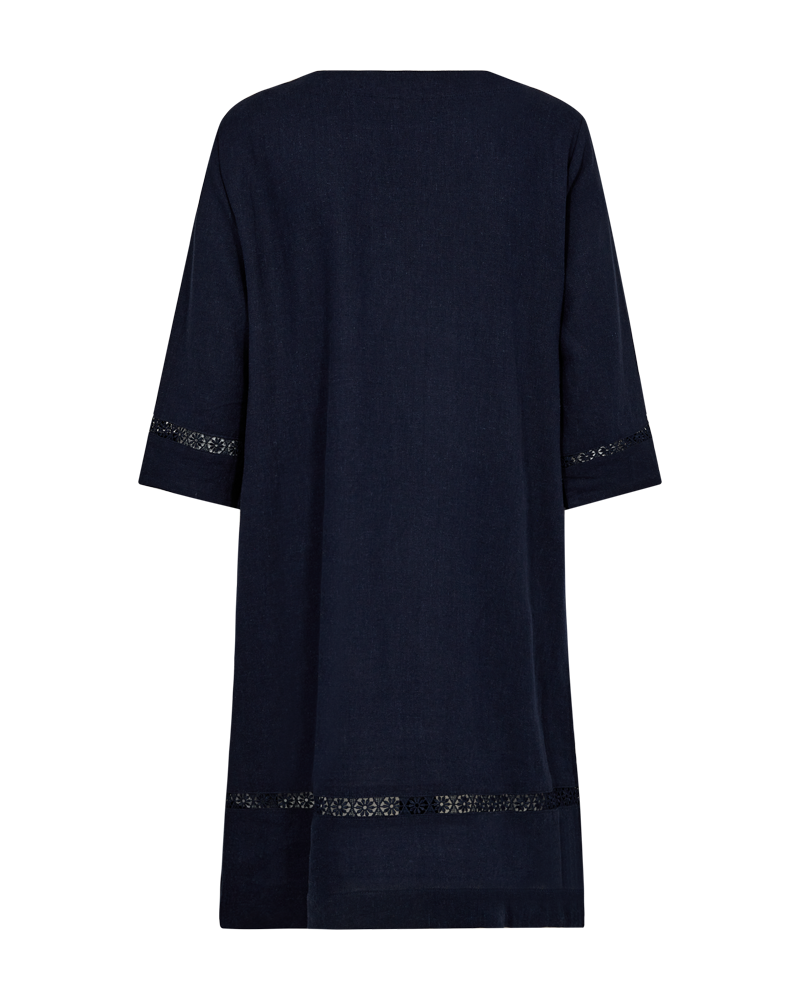 Freequent Linea Kjole Navy Blazer Blå