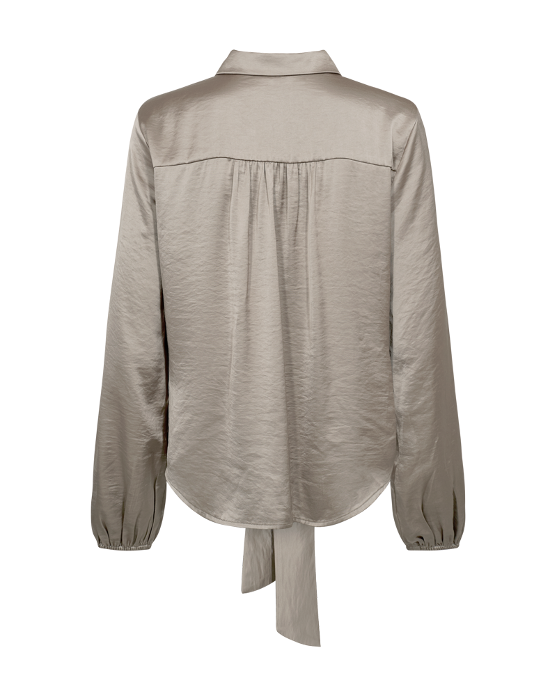 Freequent Dove Bluse Desert Taupe Brun