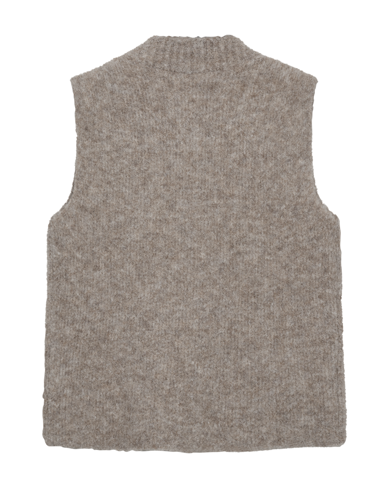 Freequent Jump Vest Desert Taupe