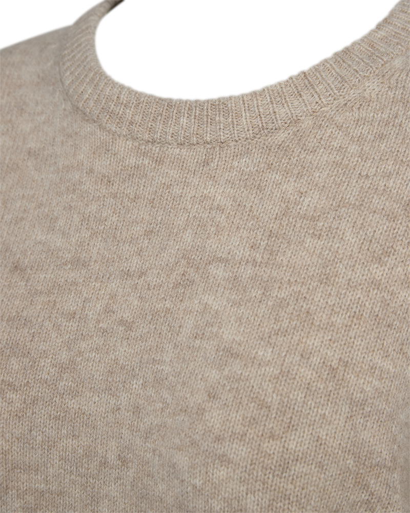 Freequent Winka Pullover Silver Mink Melange Beige