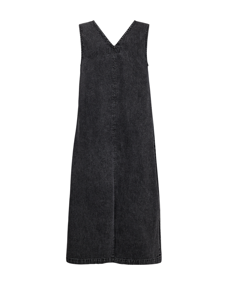Freequent Lisea Kjole Vintage Denim Grå