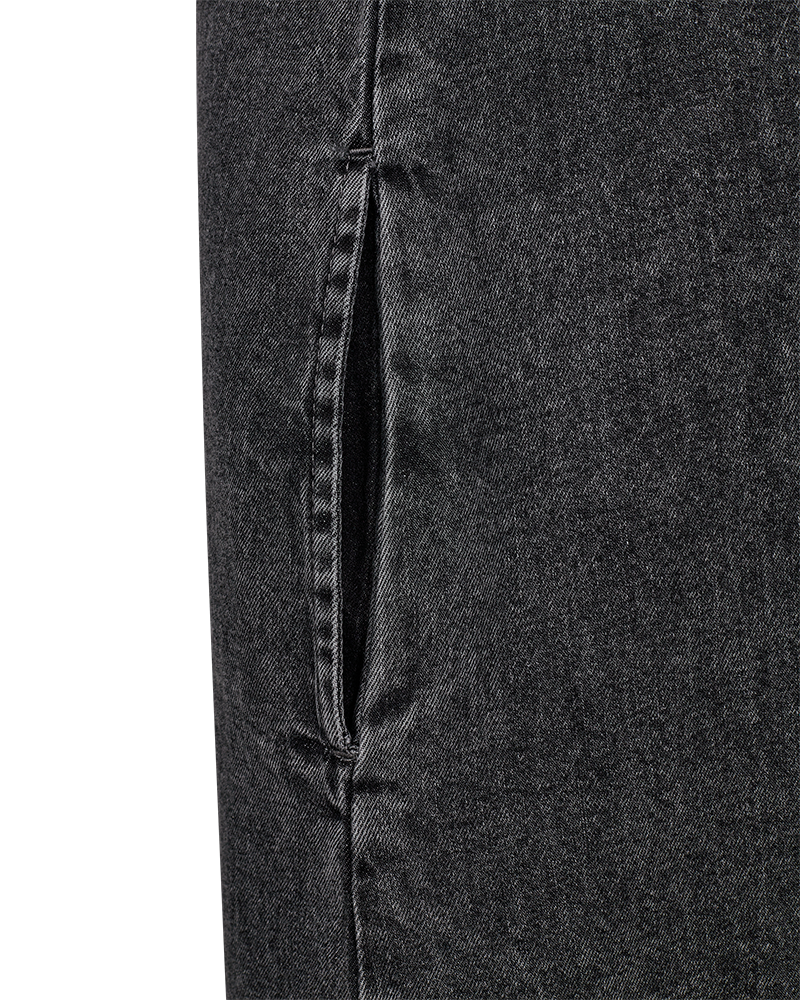 Freequent Lisea Kjole Vintage Denim Grå