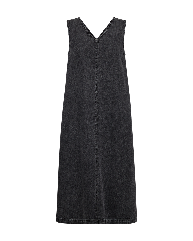Freequent Lisea Kjole Vintage Denim Grå