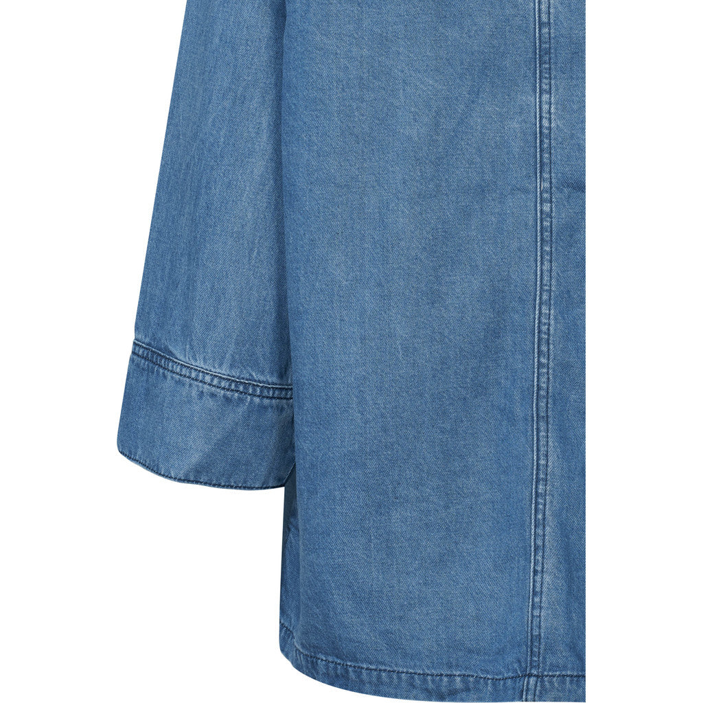 PBO Kao Bluse Denim Blå