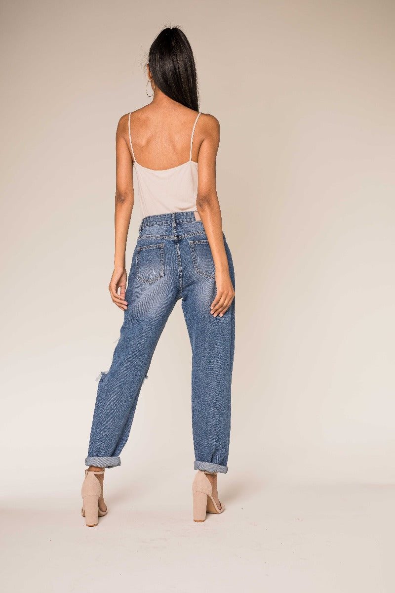Löwenstein Jeans Damages Pocket Blue