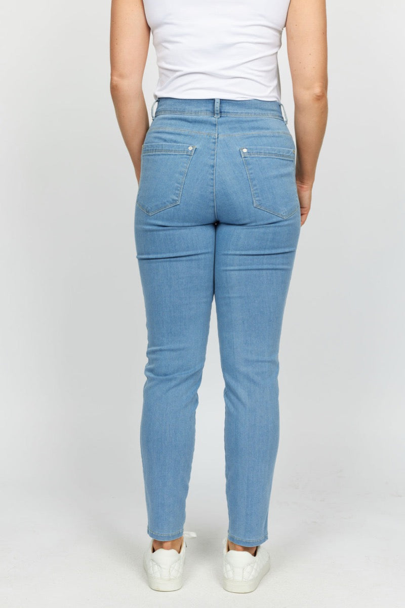 2 Biz Rany Buks Lys Denim Blå