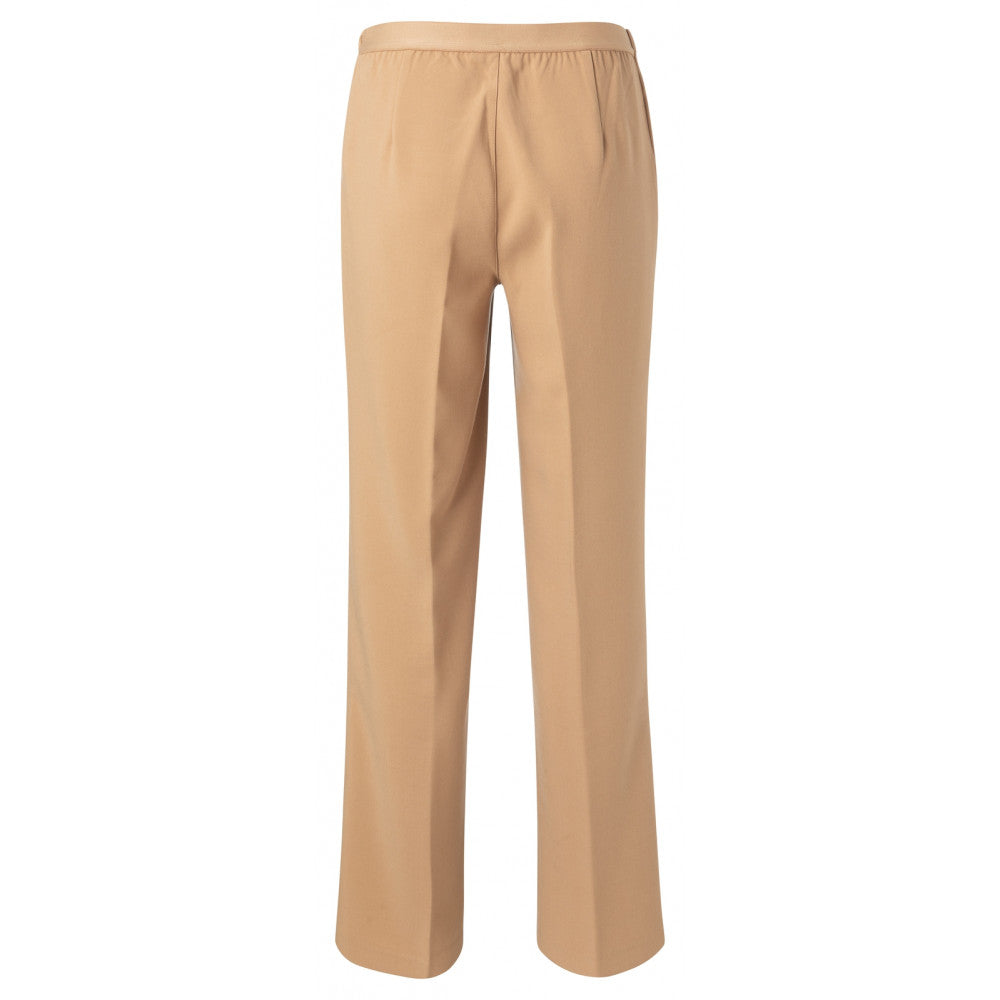 Yaya Relaxed Trousers wide Legs and pintucks