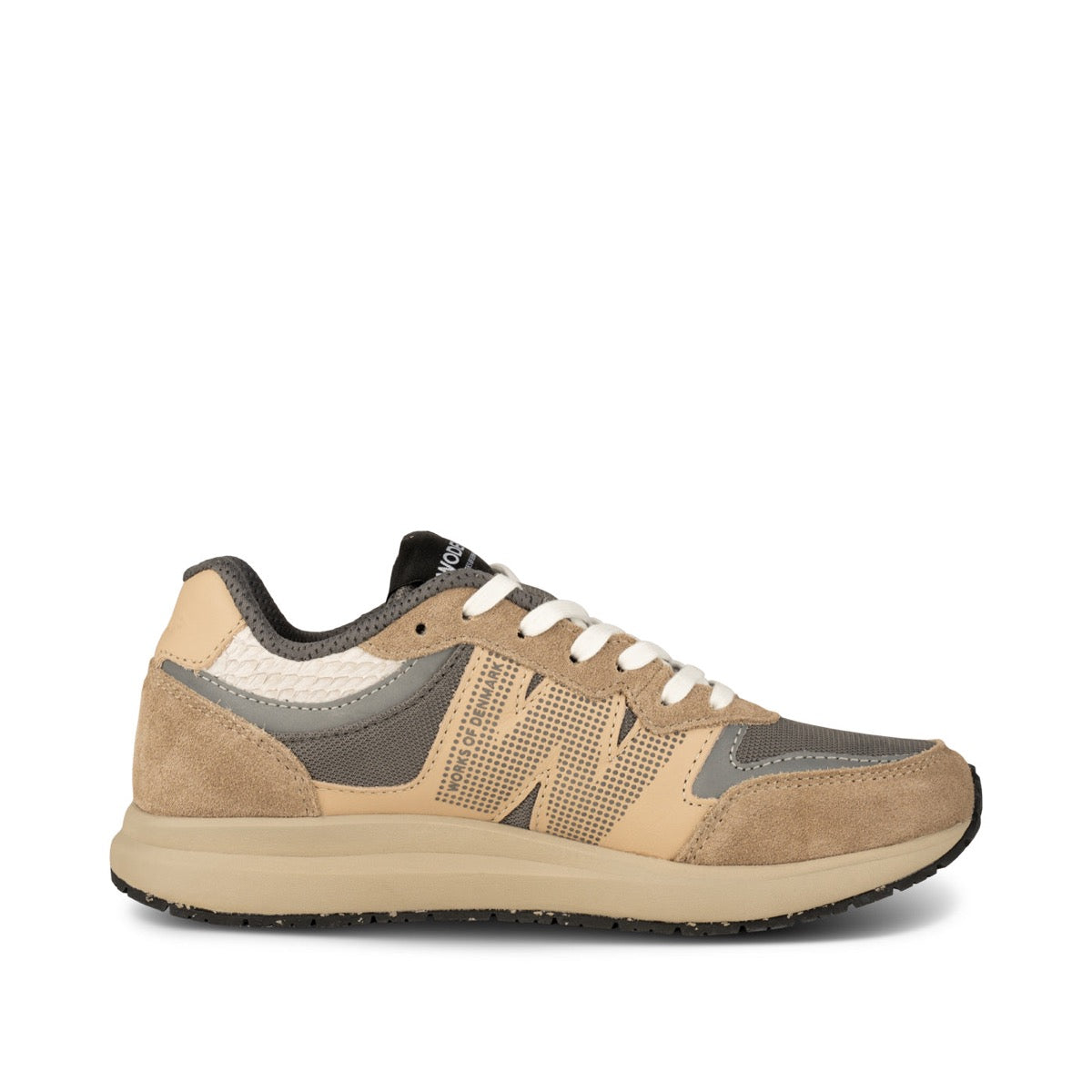 WODEN Rigmor Reflective Sneak Silver Mink