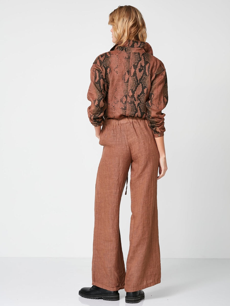 Nü Denmark Rosalil Bukser Camel Brun