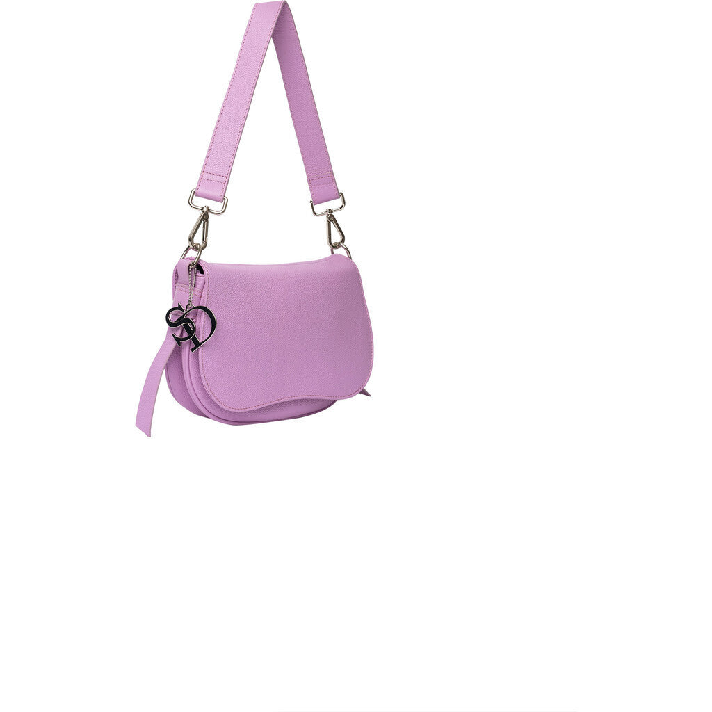 STYLISM 62 Læder Crossover Taske Baby Pink
