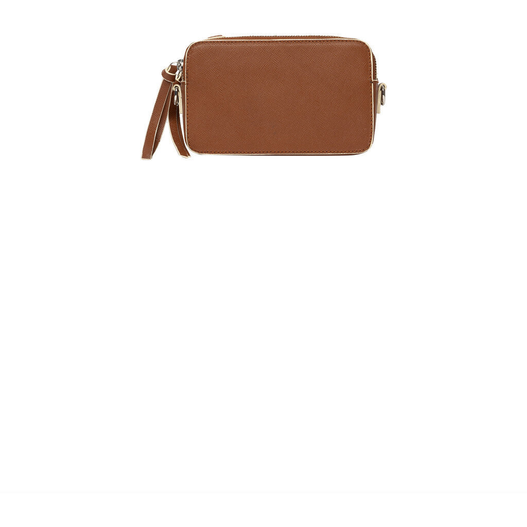 STYLISM 66 Læder Crossover Taske Cognac