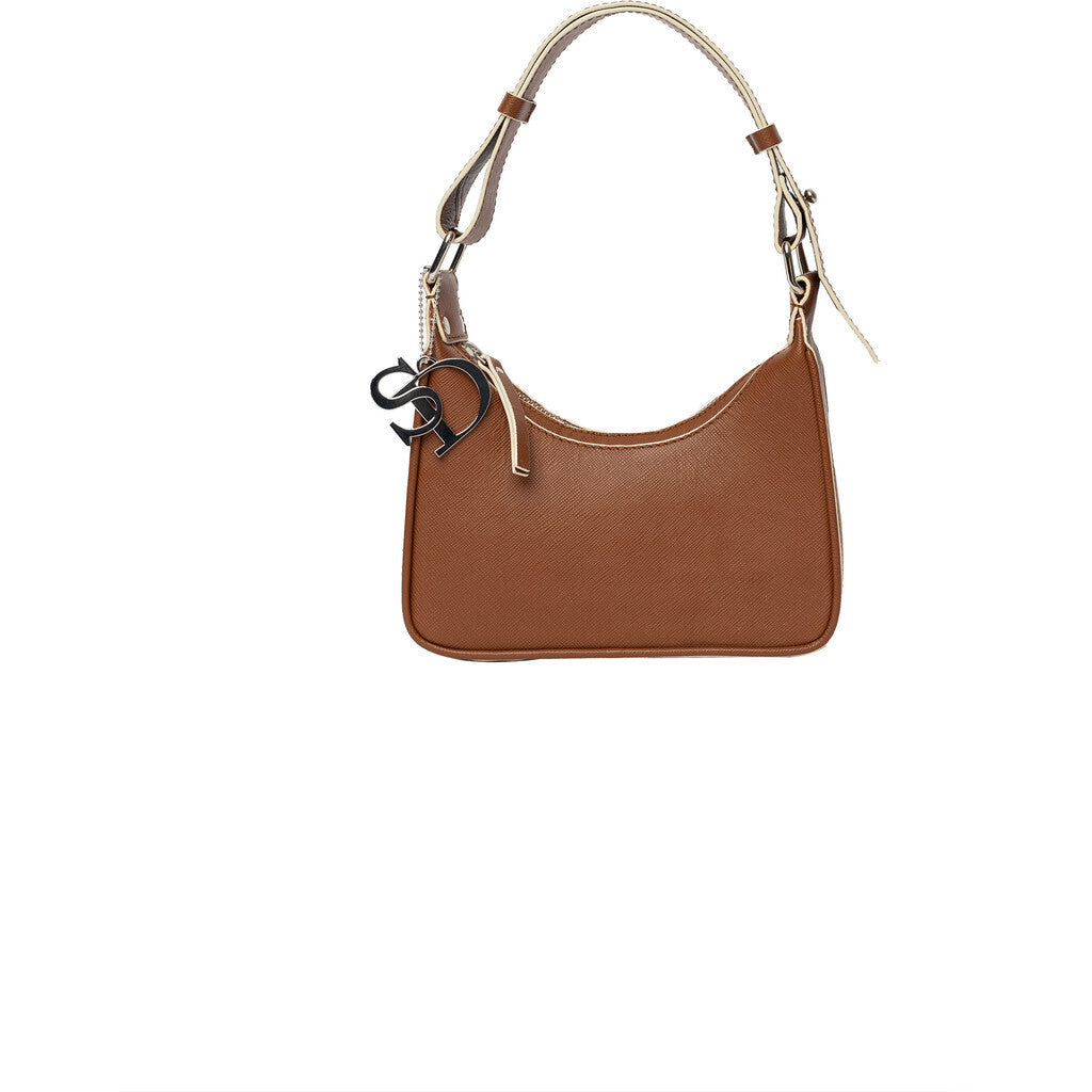 STYLISM 67 Læder Skulder Taske Cognac