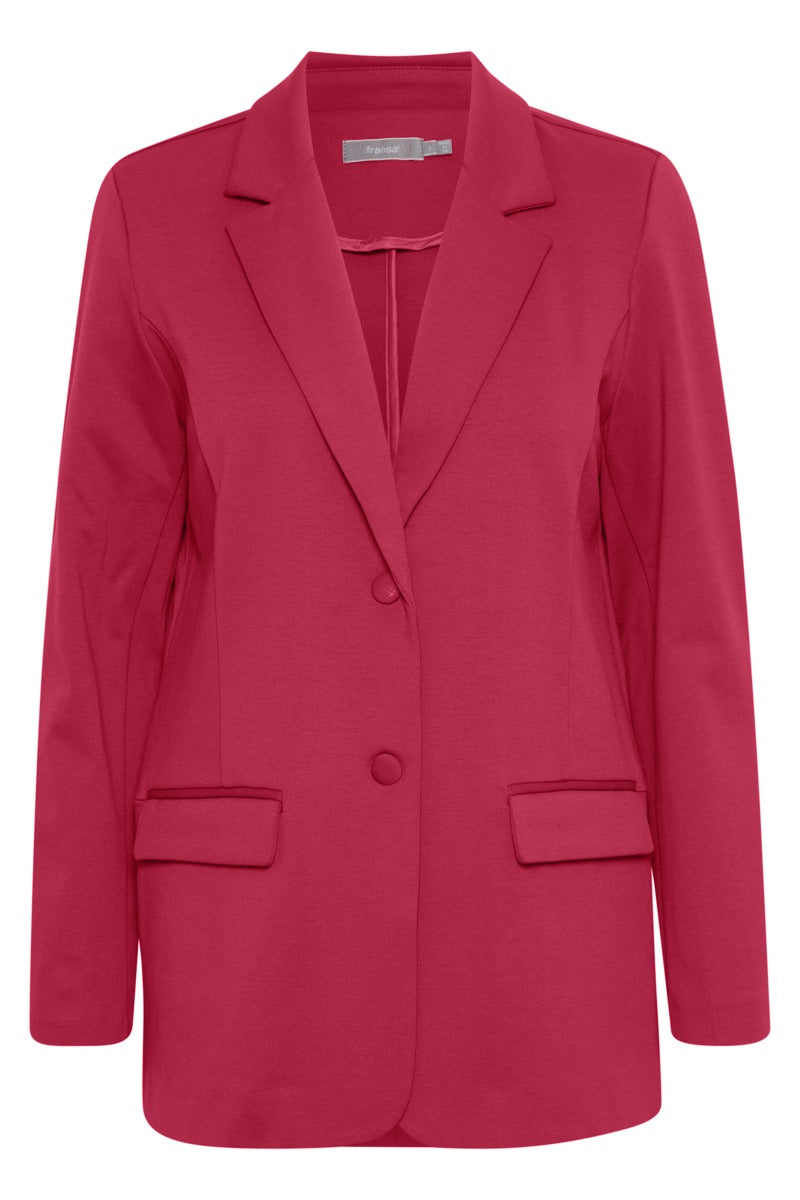 Fransa Anya Blazer 1 Sangria Pink