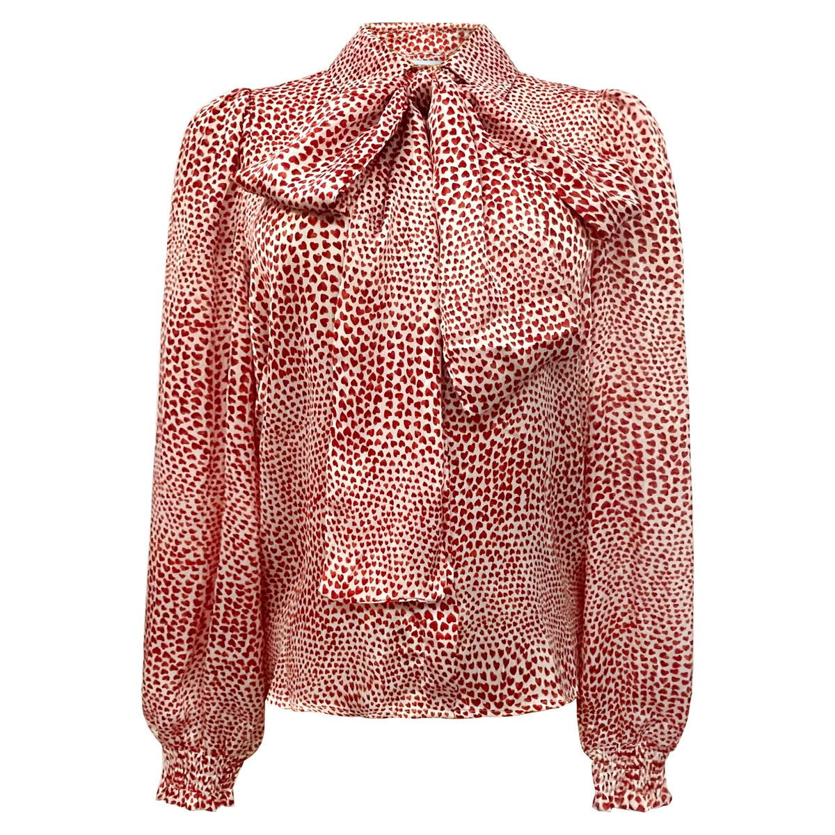 Liberte Selina LS Bluse Red Hearts