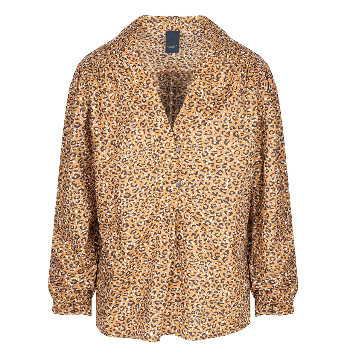One Two Siwovi Bluse Tigers Eye Brun