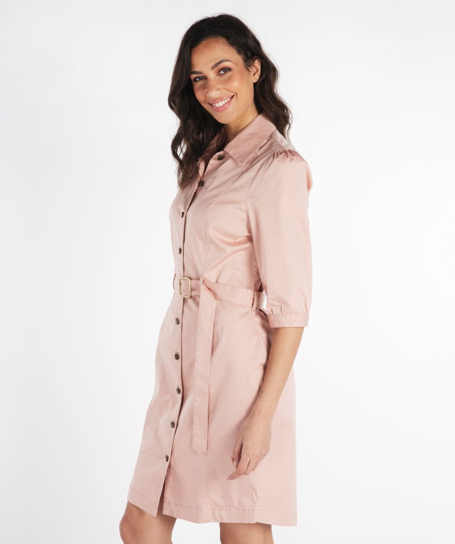 ESQUALO Kjole Puf Sleevehead Chalk Pink
