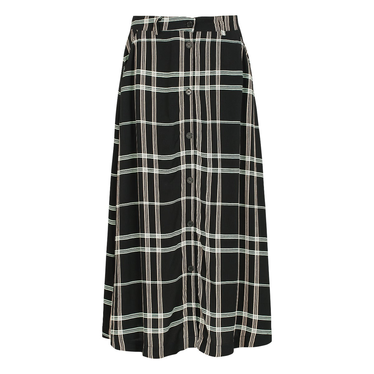 Soft Rebels Lillian Midi Skirt Mono Check