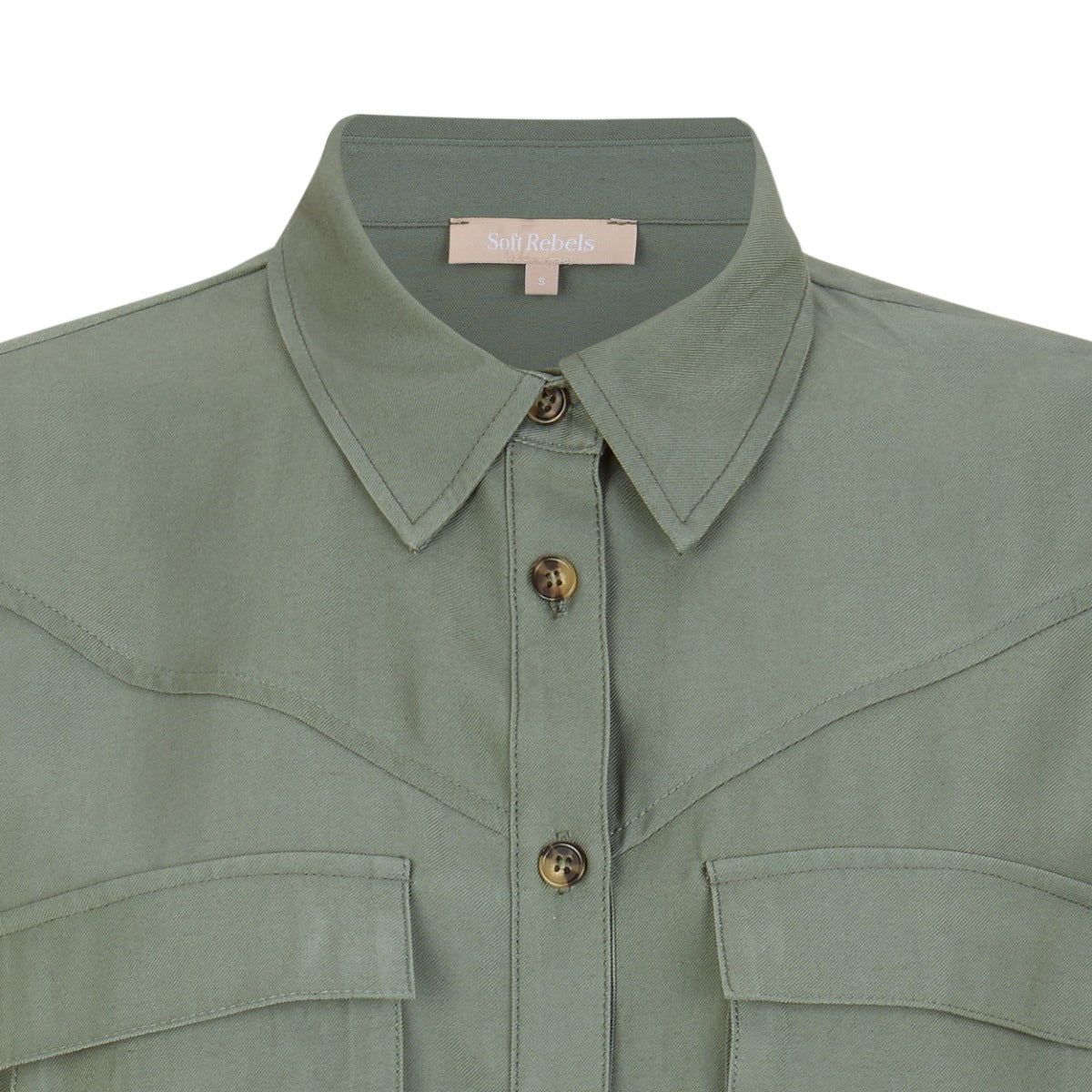 Soft Rebels Vanja Overshirt Sea Spray