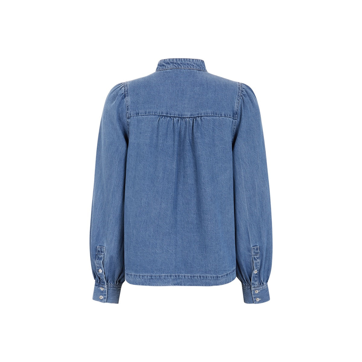 Soft Rebels Christy Bluse Greyish Light Blå