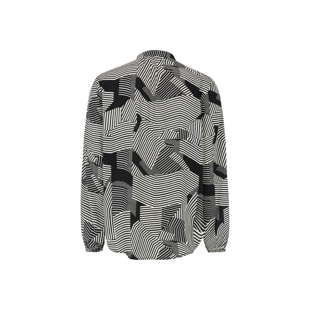Soft Rebels Anna Skjorte Simpel Geometrisk Sort
