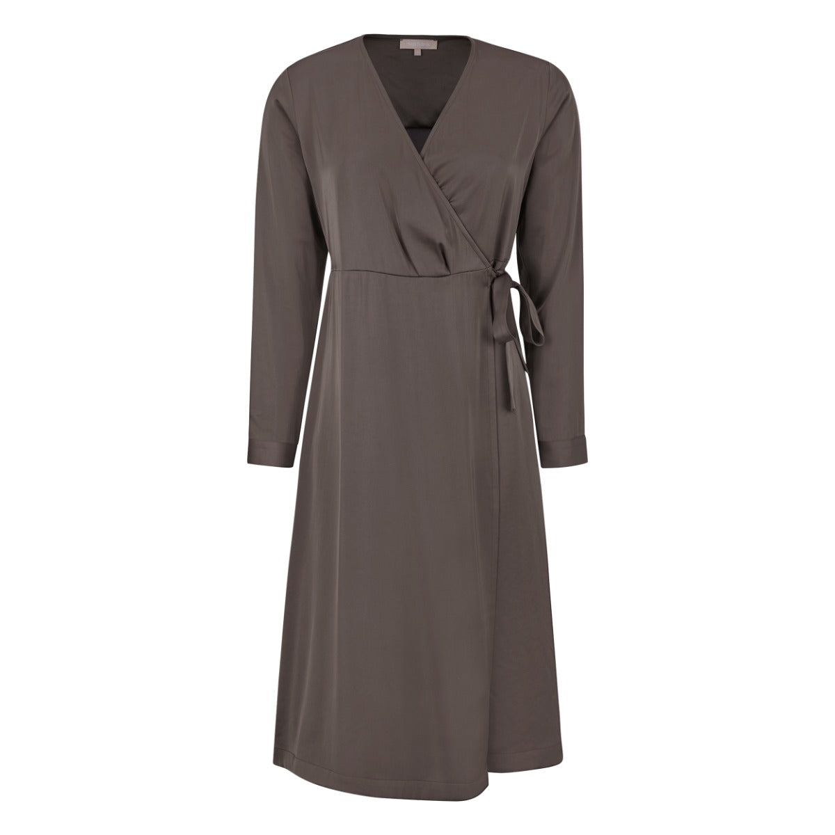 Soft Rebels Ellie Wrap Kjole Brun