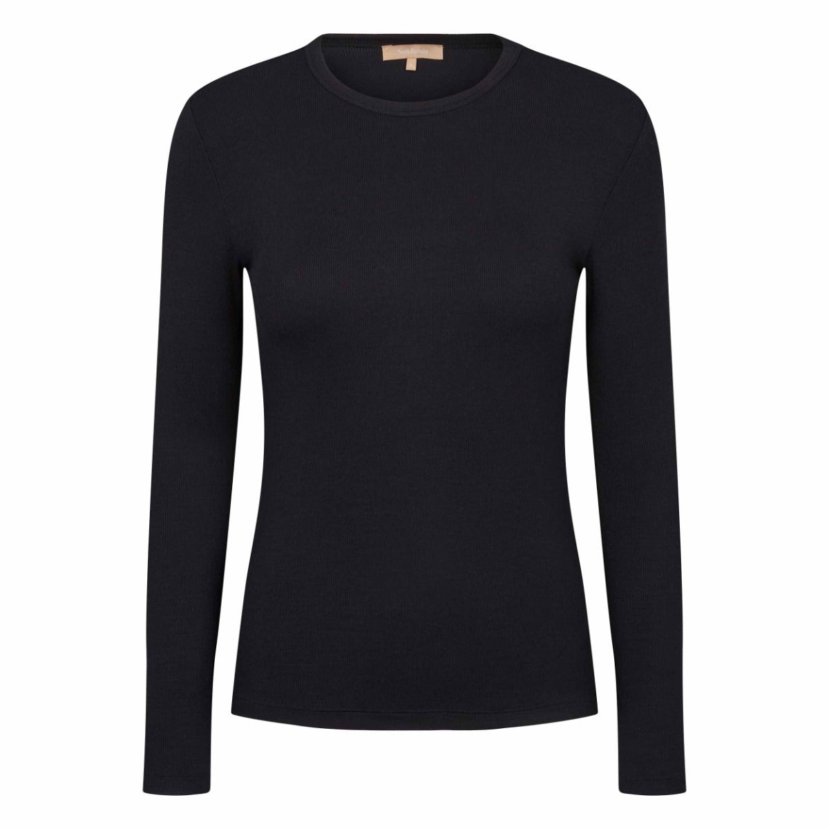 Soft Rebels Fenja O Neck Top Sort